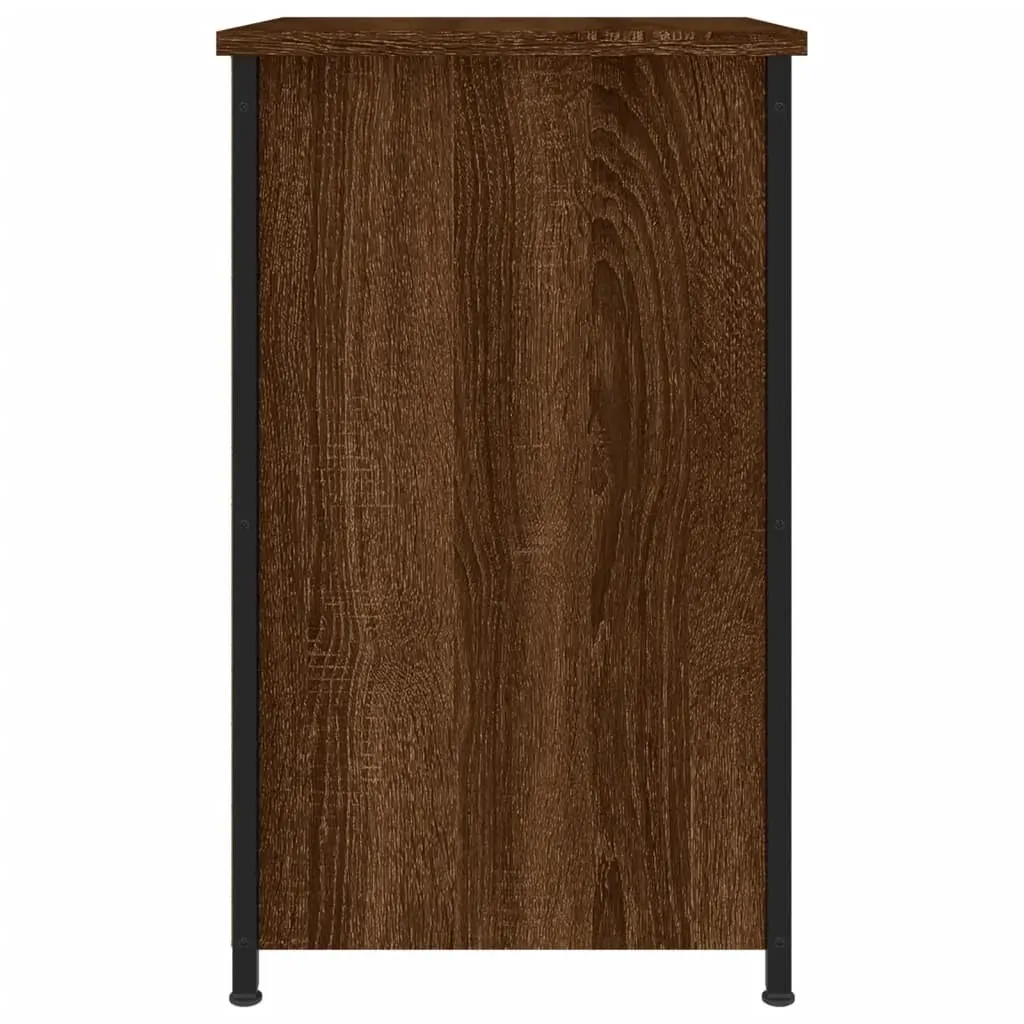 Bedside Cabinets 2 pcs Brown Oak 40x36x60 cm Engineered Wood Price