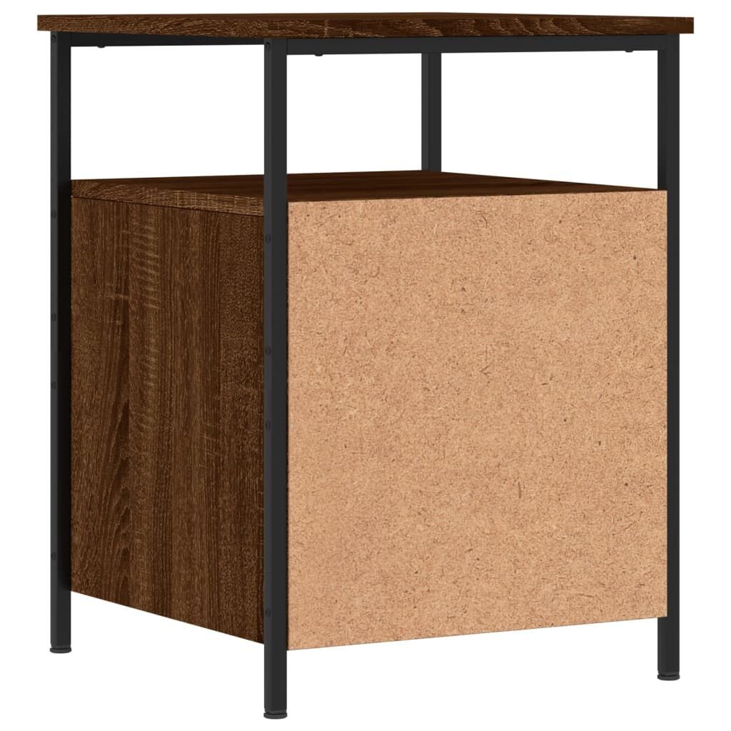 Bedside Cabinets 2 pcs Brown Oak 44x45x60 cm Engineered Wood Price