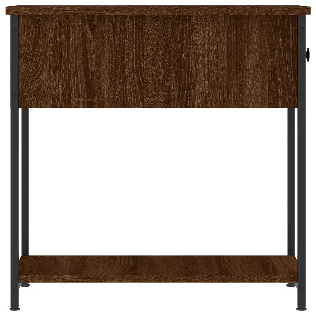 Bedside Cabinets 2 pcs Brown Oak 30x60x60 cm Engineered Wood Price