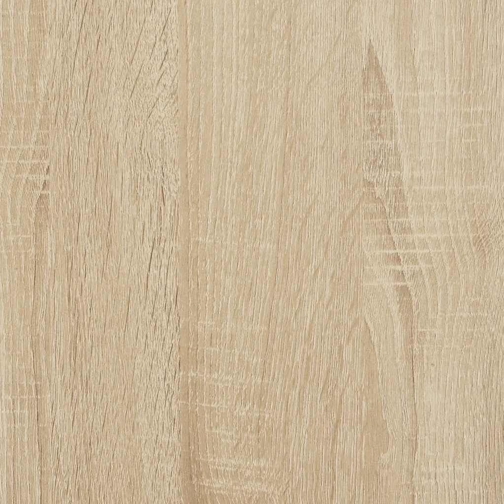 Bed Frame without Mattress with Headboard Sonoma Oak 90x190 cm Price