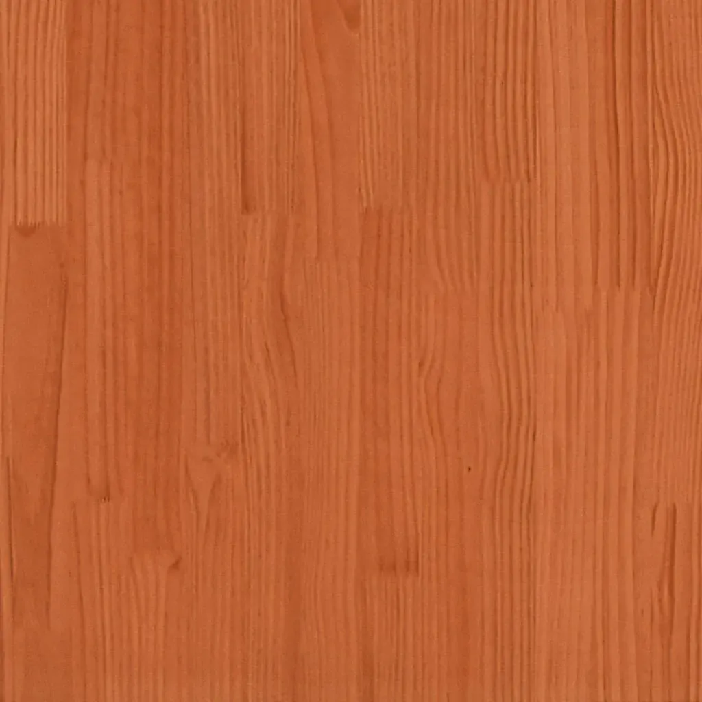 Coffee Table Wax Brown 110x50x33.5 cm Solid Wood Pine Price