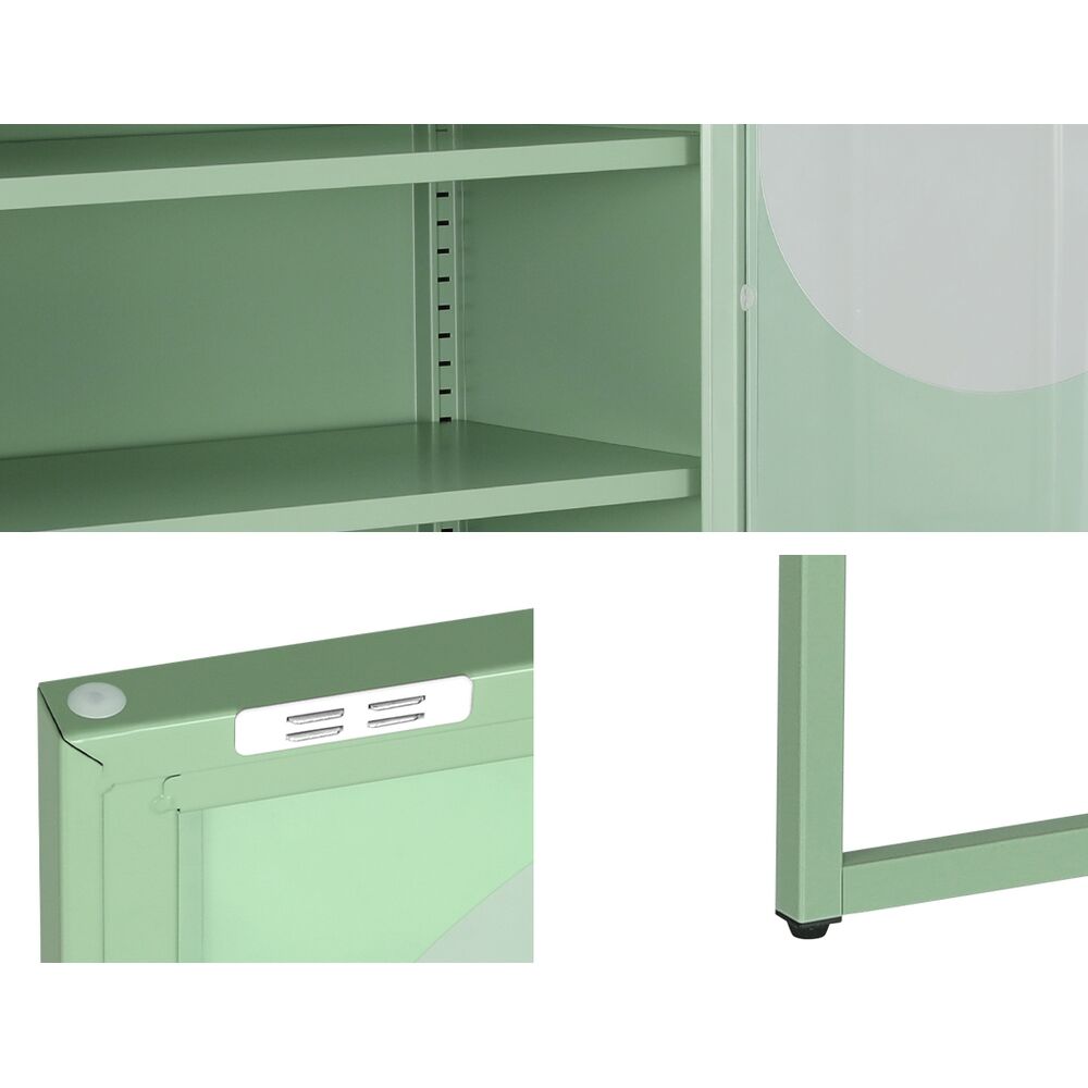 Artiss Buffet Sideboard Metal Cabinet - ELLA Green Price