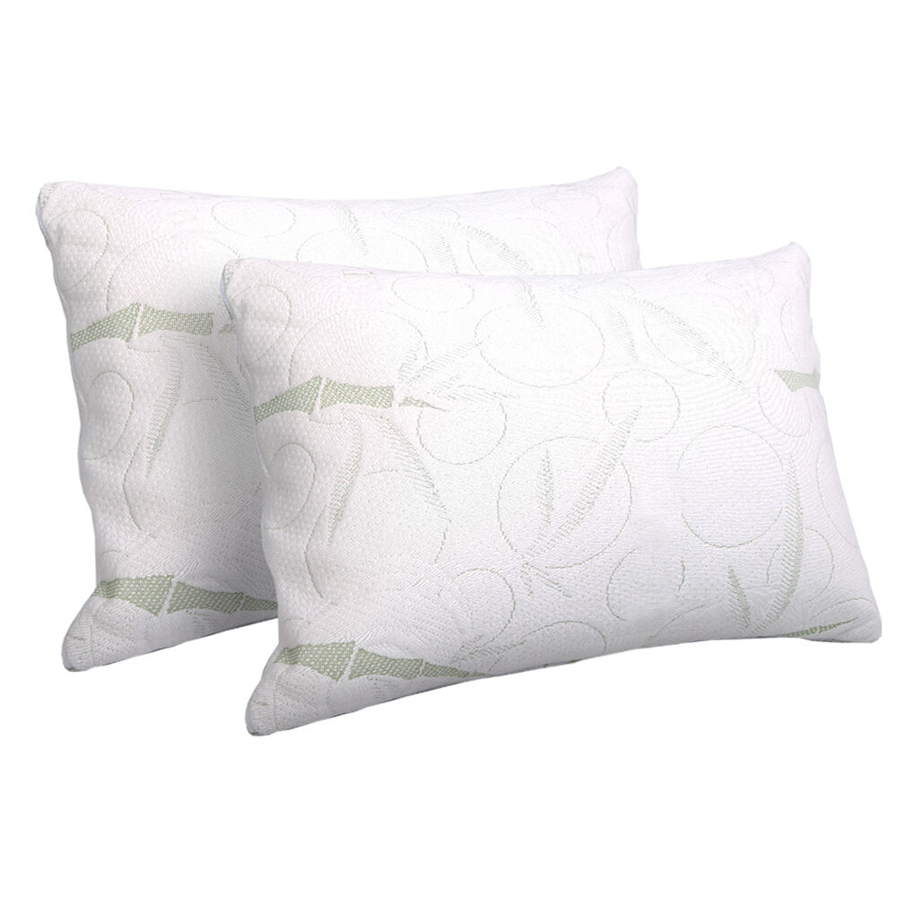 Memory Foam Pillow Bamboo Twin Pack Price