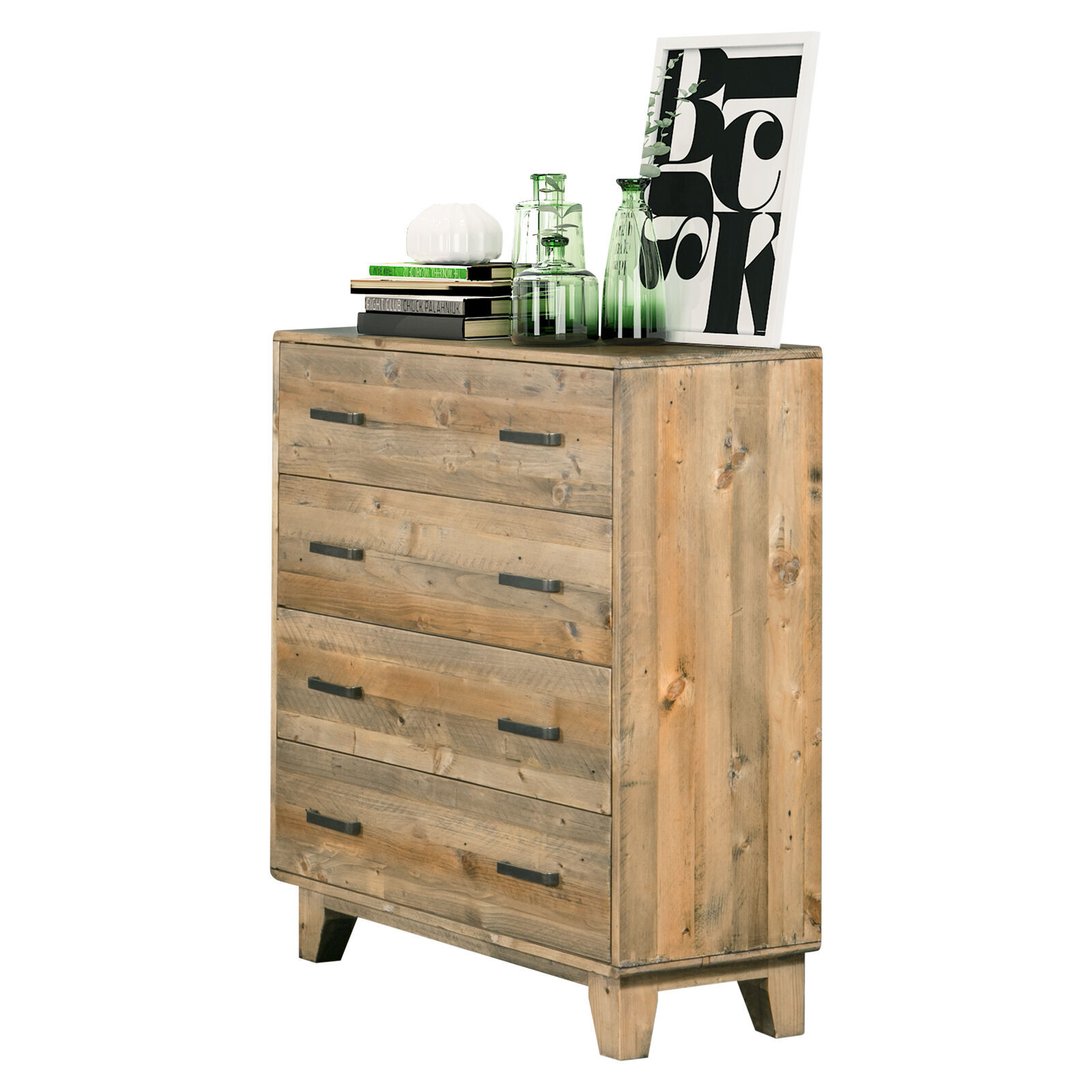 Woodland Rustic Timber 4 pcs Double Bedroom Suite Price
