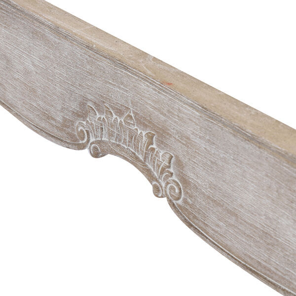 Queen Bed Frame Linen Fabric Beige Oak Wood White Washed Finish Mattress Support Price