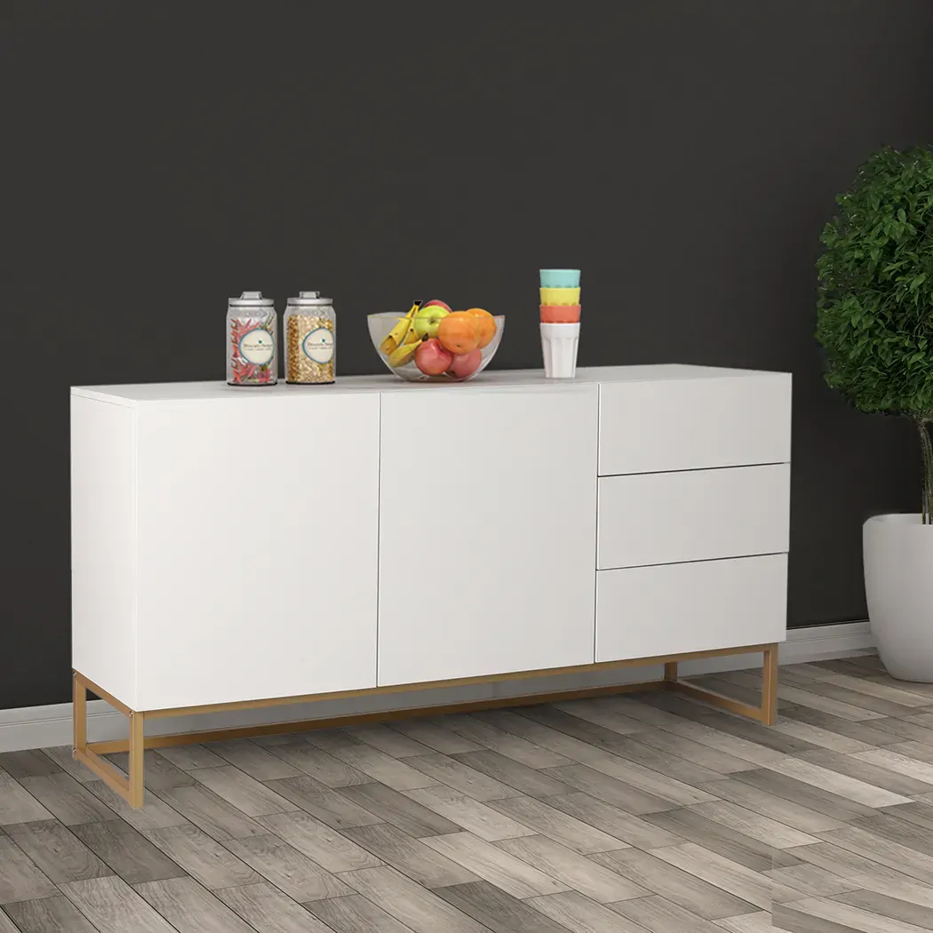 buffet sideboard storage cabinet white Price