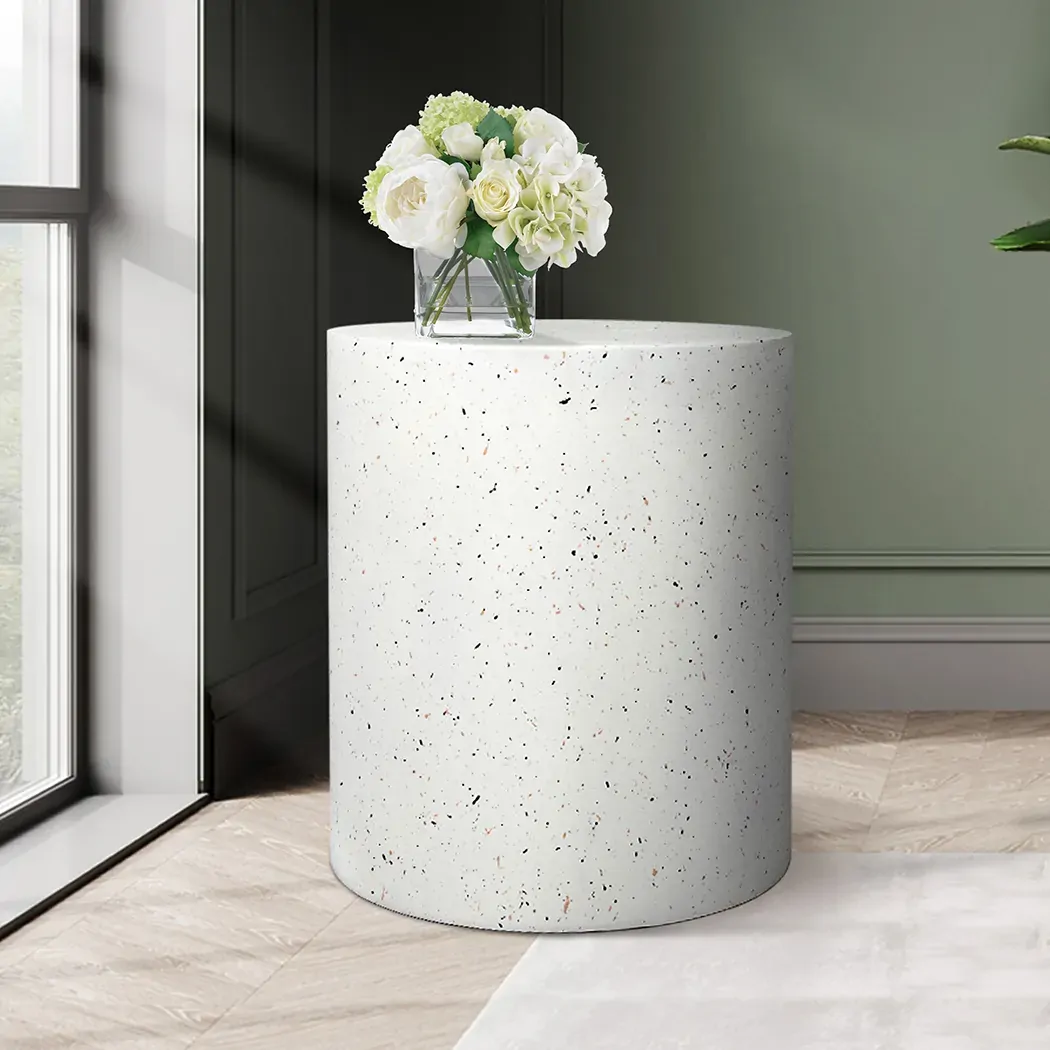 side table terrazzo round end Price