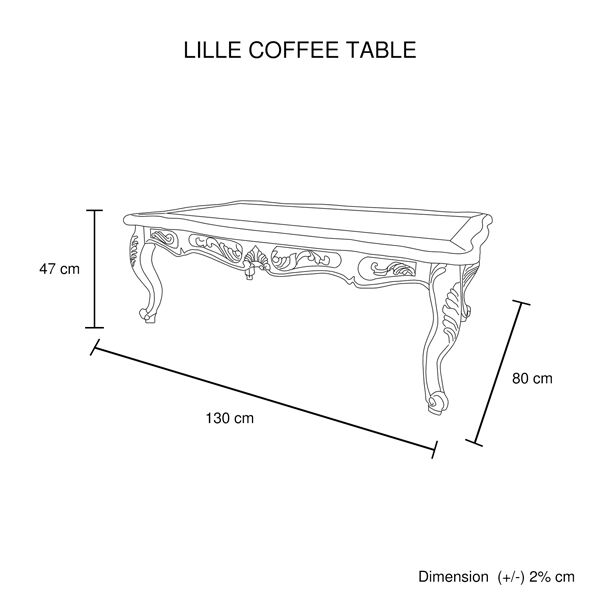 Lille Coffee Table Oak White Washed Wooden & Beige Color Fabric Price