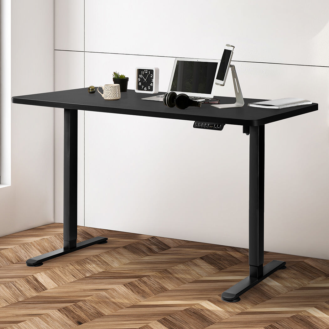 Motorised Standing Desk Height 120cm Black 800x 1.5MM Price