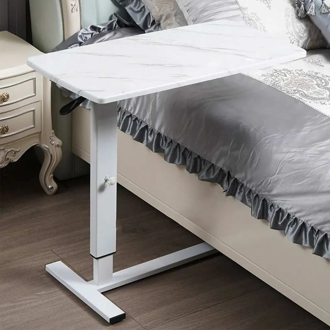 Standing Desk Sofa Bed Side Table White No Slots Price