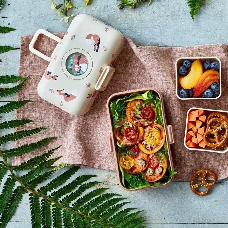 Tresor Graphic Kidss Bento Box- Cinnamon Fox Cinnamon Fox Price