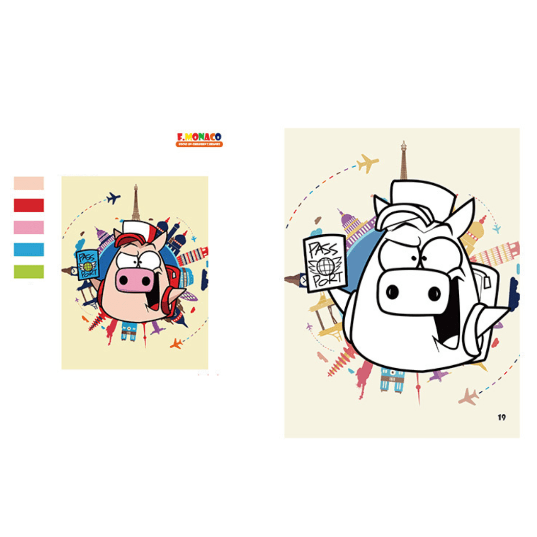 Colouring Book Be Along Price
