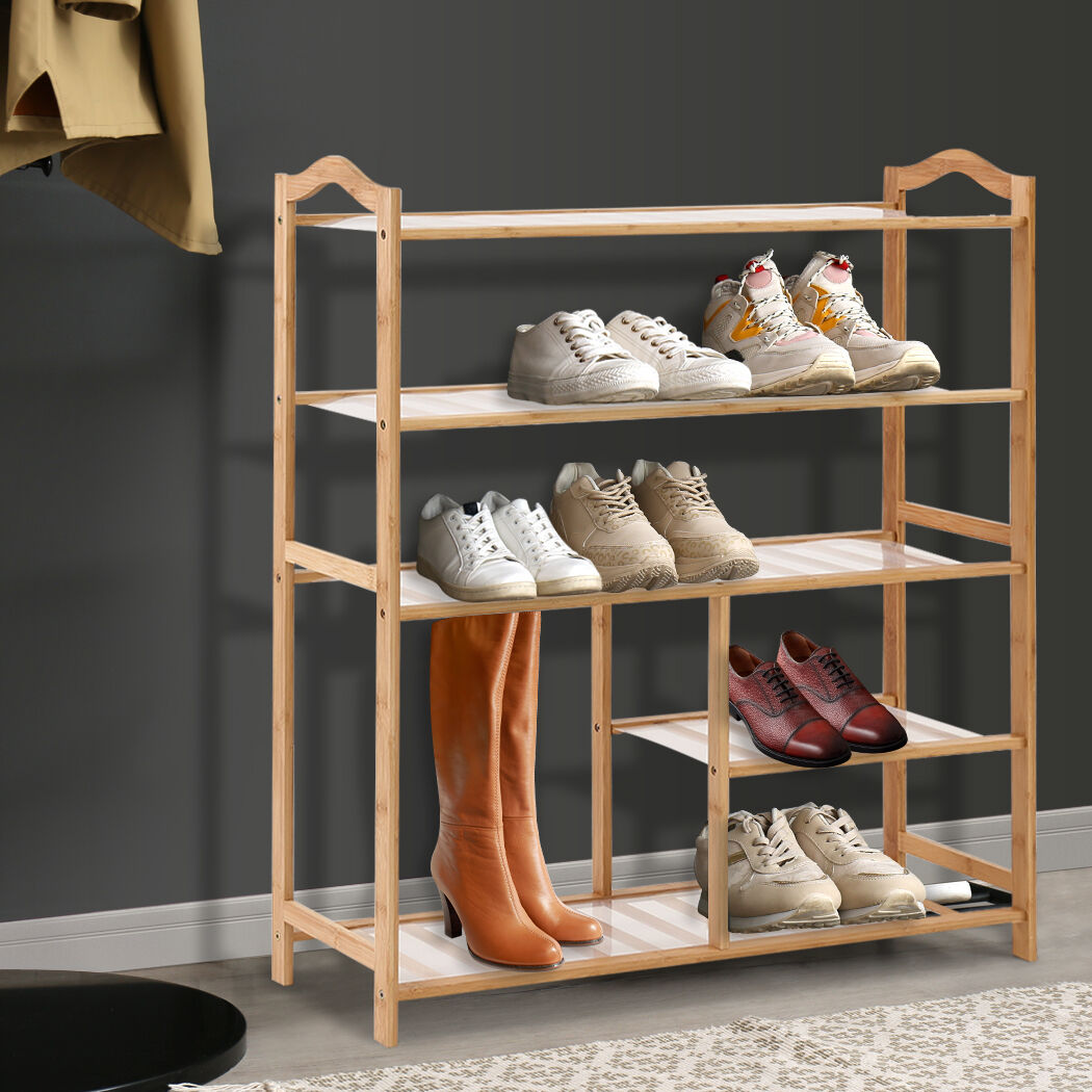 Bamboo Shoe Rack Storage Wooden Price