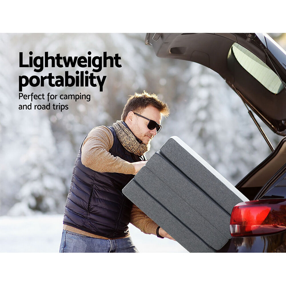 Bedding Foldable Mattress Folding Foam Single Grey Price