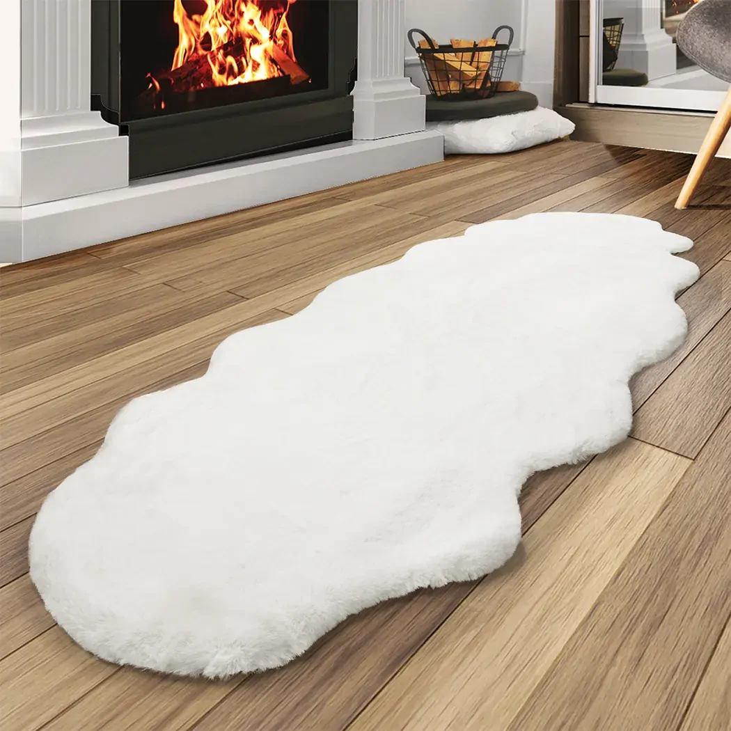 Floor Rug Area Rugs Cloud Fluffy 60X160cm White - Model-E8F198 Price