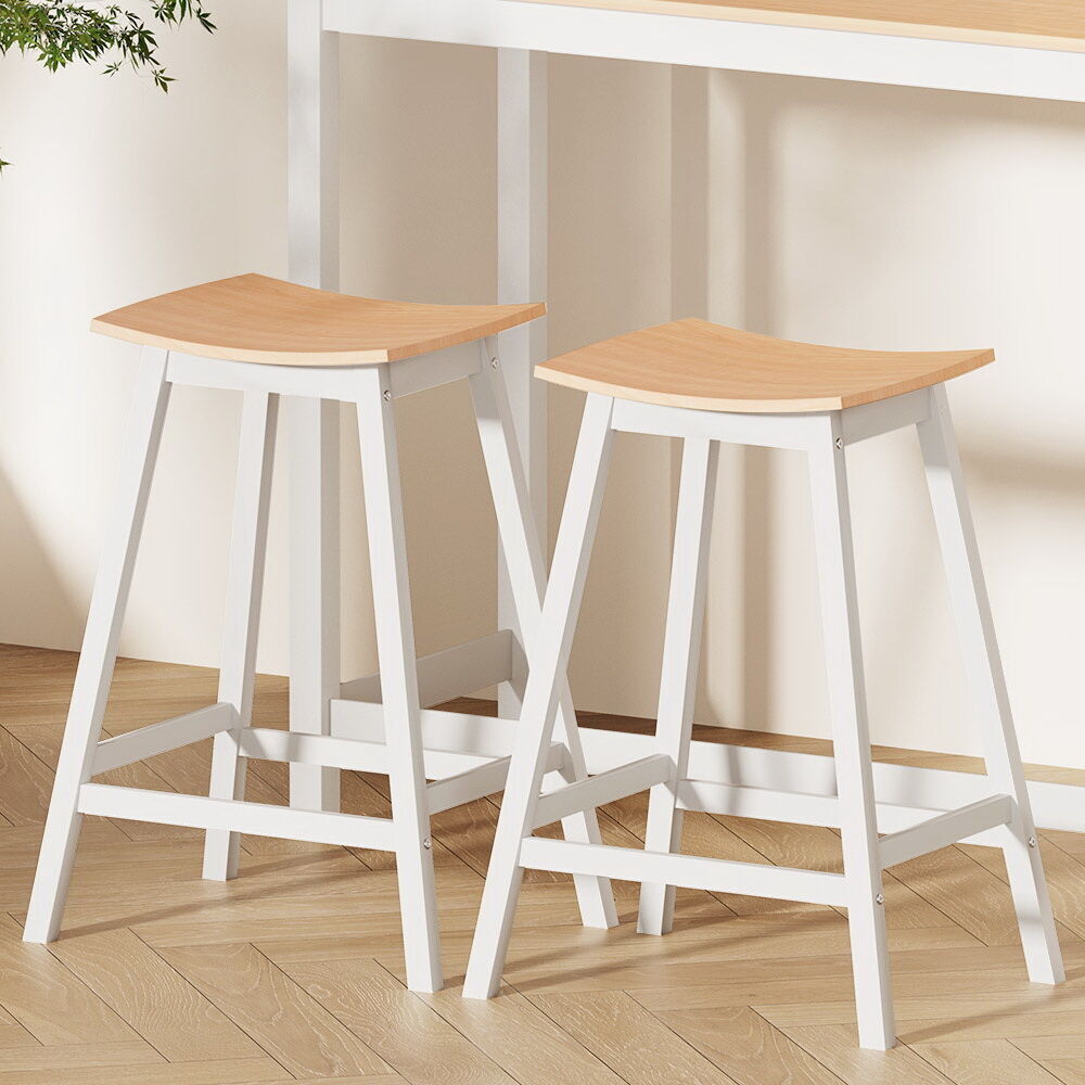 2x Bar Stools Wooden Chairs Oak Price