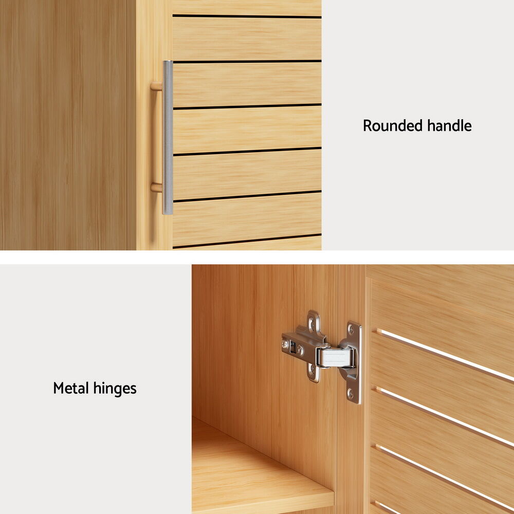 Bathroom Storage Cabinet 70cm Medicine 2 Tier Shelf Wall Mounted JILL Price