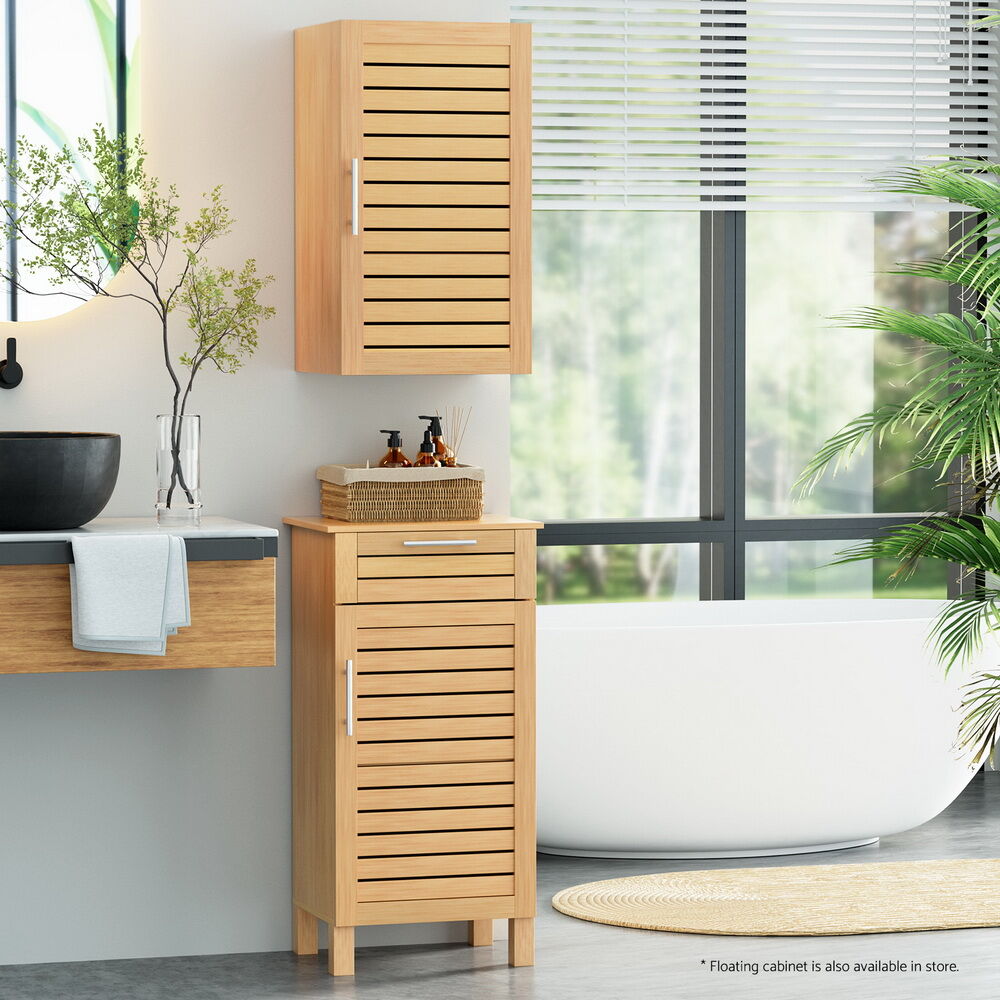 Artiss Bathroom Cabinet Storage 90cm wooden JILL Price