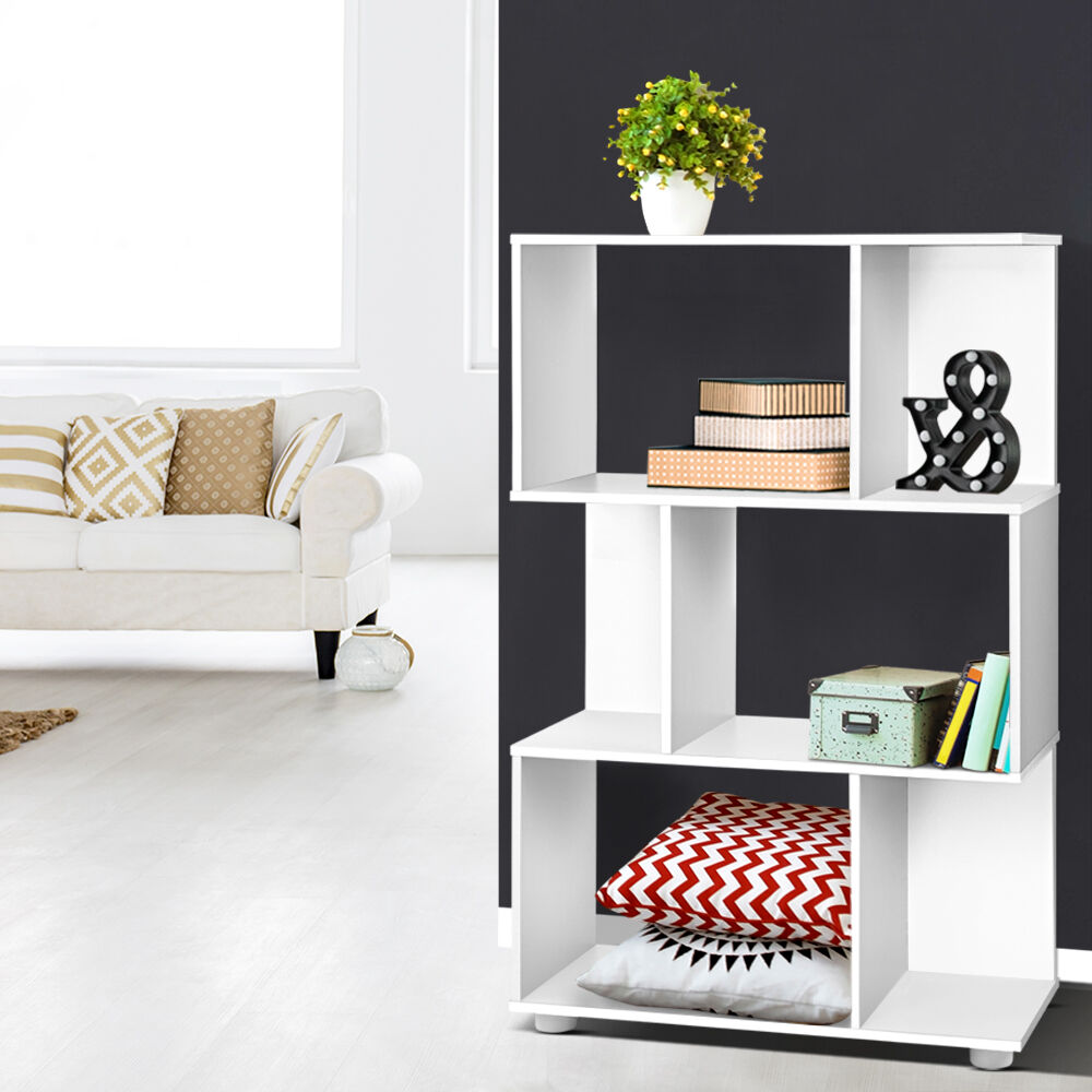 Artiss Bookshelf 3 Tiers - NINA White Price