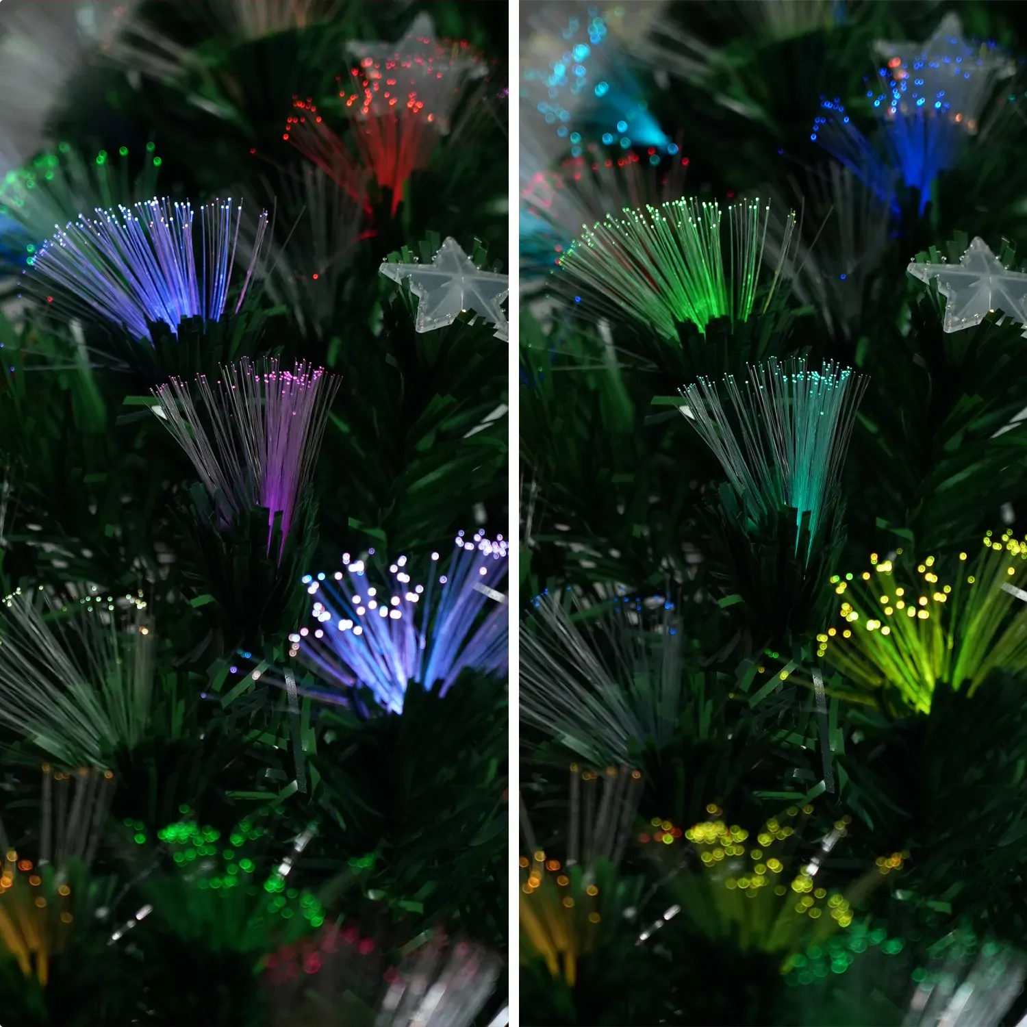 Christabelle Enchanted Pre Lit Fibre Optic Christmas Tree Stars Price