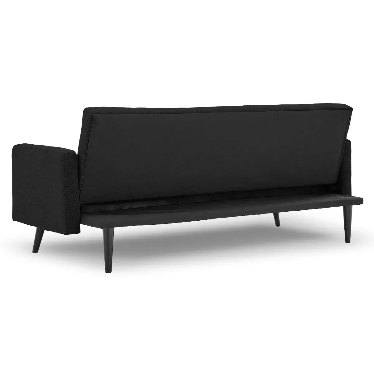 Harwich Tufted Faux Linen 3-Seater Sofa Bed with Armrests Price