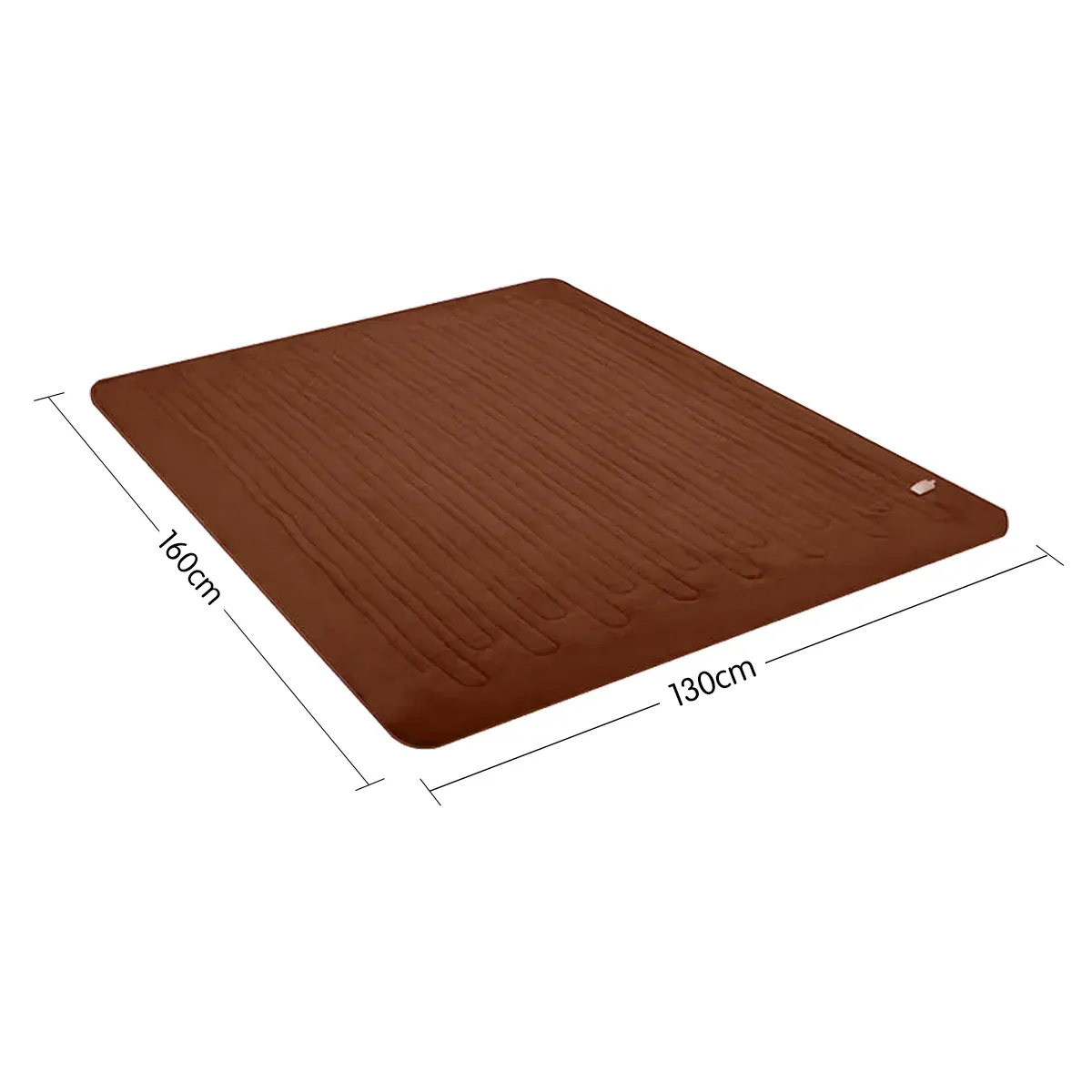 Hill Heated Electric Blanket Throw Rug Coral Warm Fleece Price