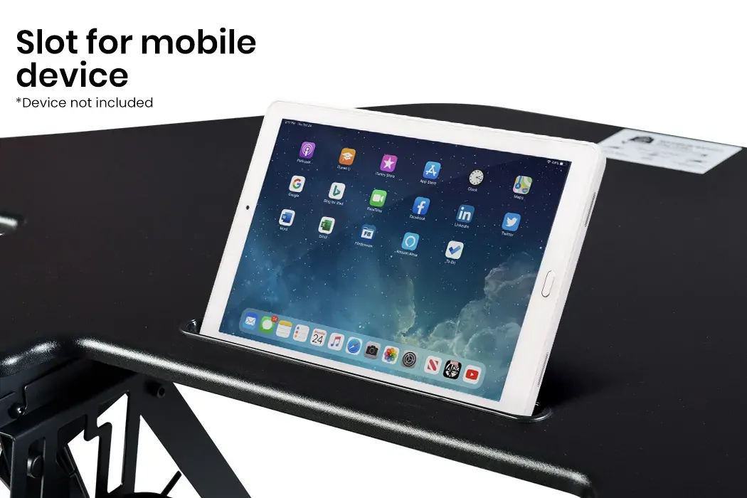 FORTIA Desk Riser Monitor Standing Stand For Corner Desk Adjustable Price