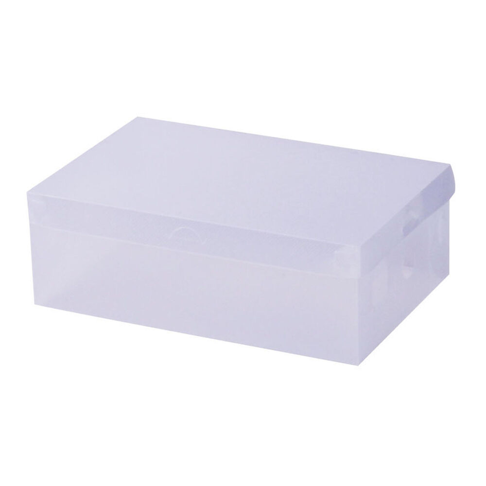 Clear Shoe Box Foldable Transparent Shoe Storage Stackable Case Price