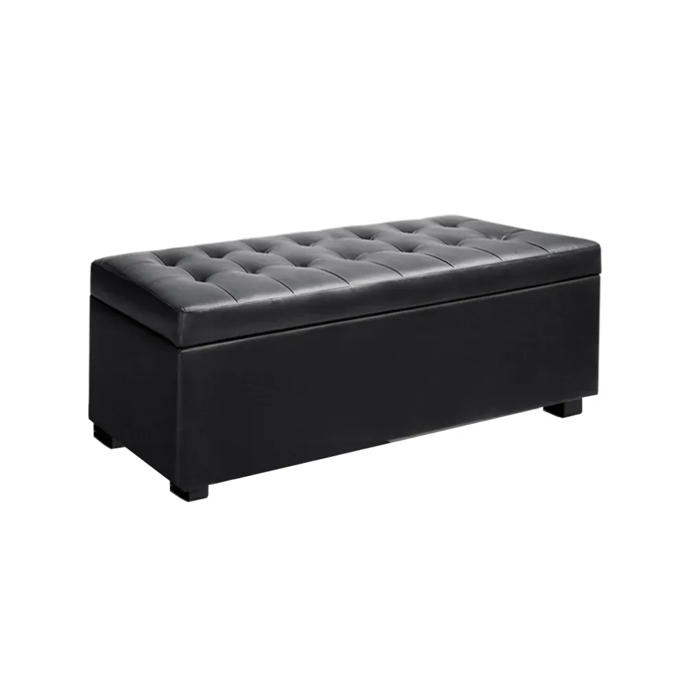 PU Leather Storage Ottoman Price