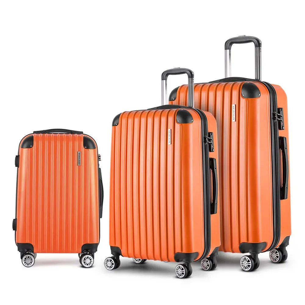 3pc Luggage Sets Trolley Travel Suitcases TSA Hard Case Price