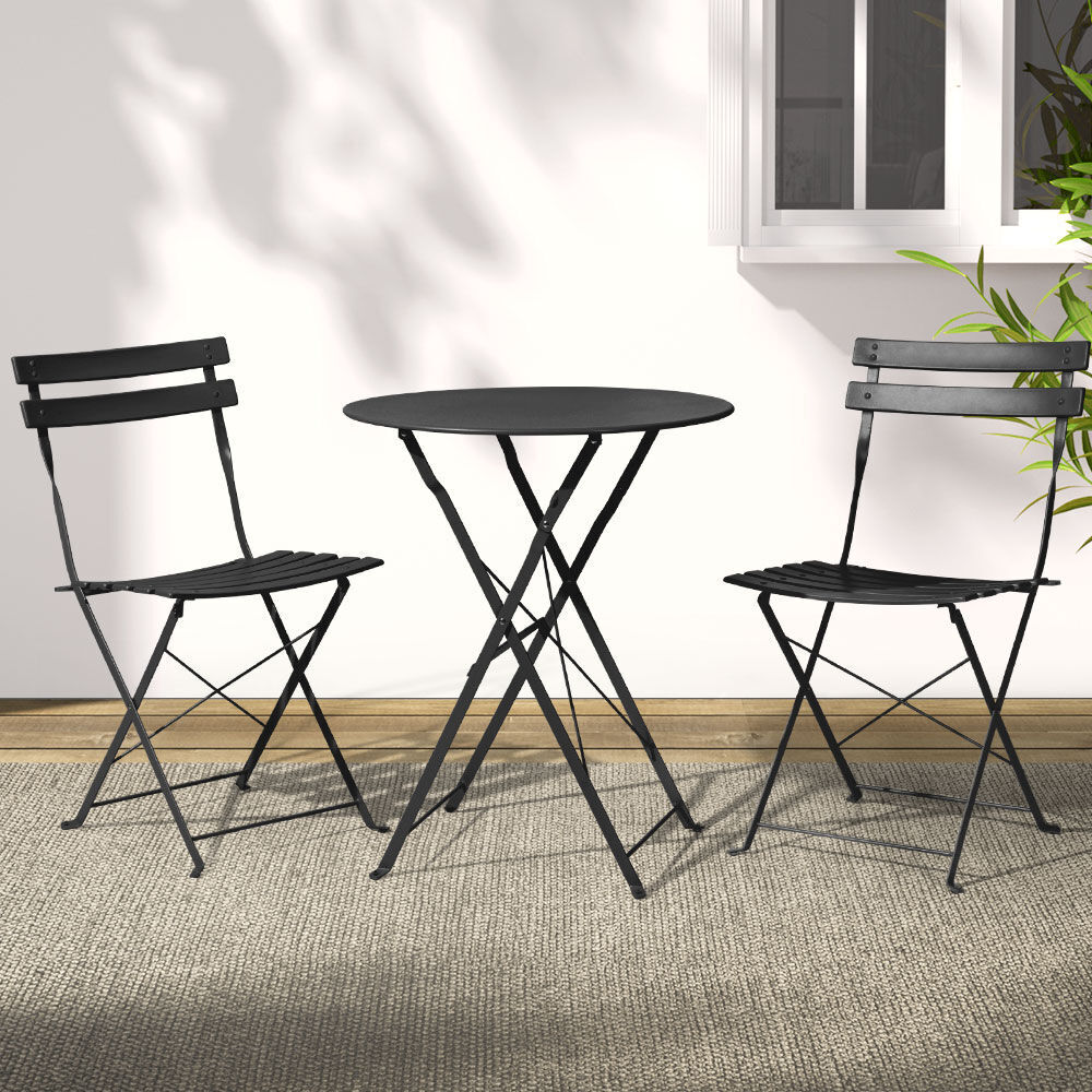 Outdoor Setting Table and Chairs Folding Patio Furniture Bistro Set Price