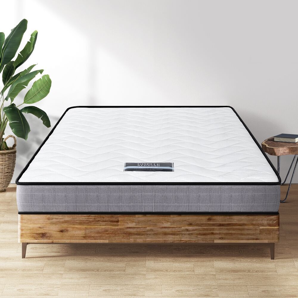 Bathgate Mattress Medium Firm Mattresses Tight Top Bed Bonnel Spring 13cm Price