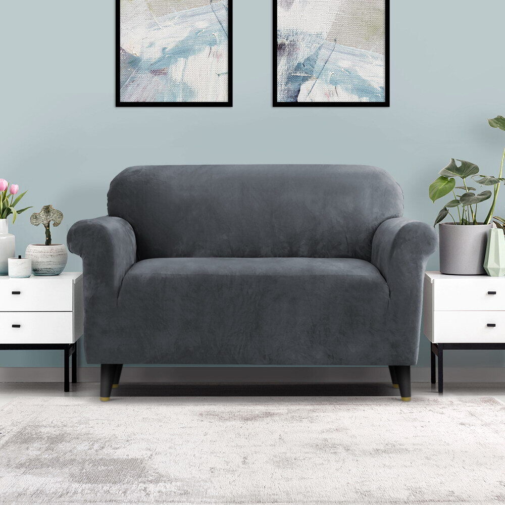 Velvet Sofa Cover Plush Couch Cover Lounge Slipcover Price