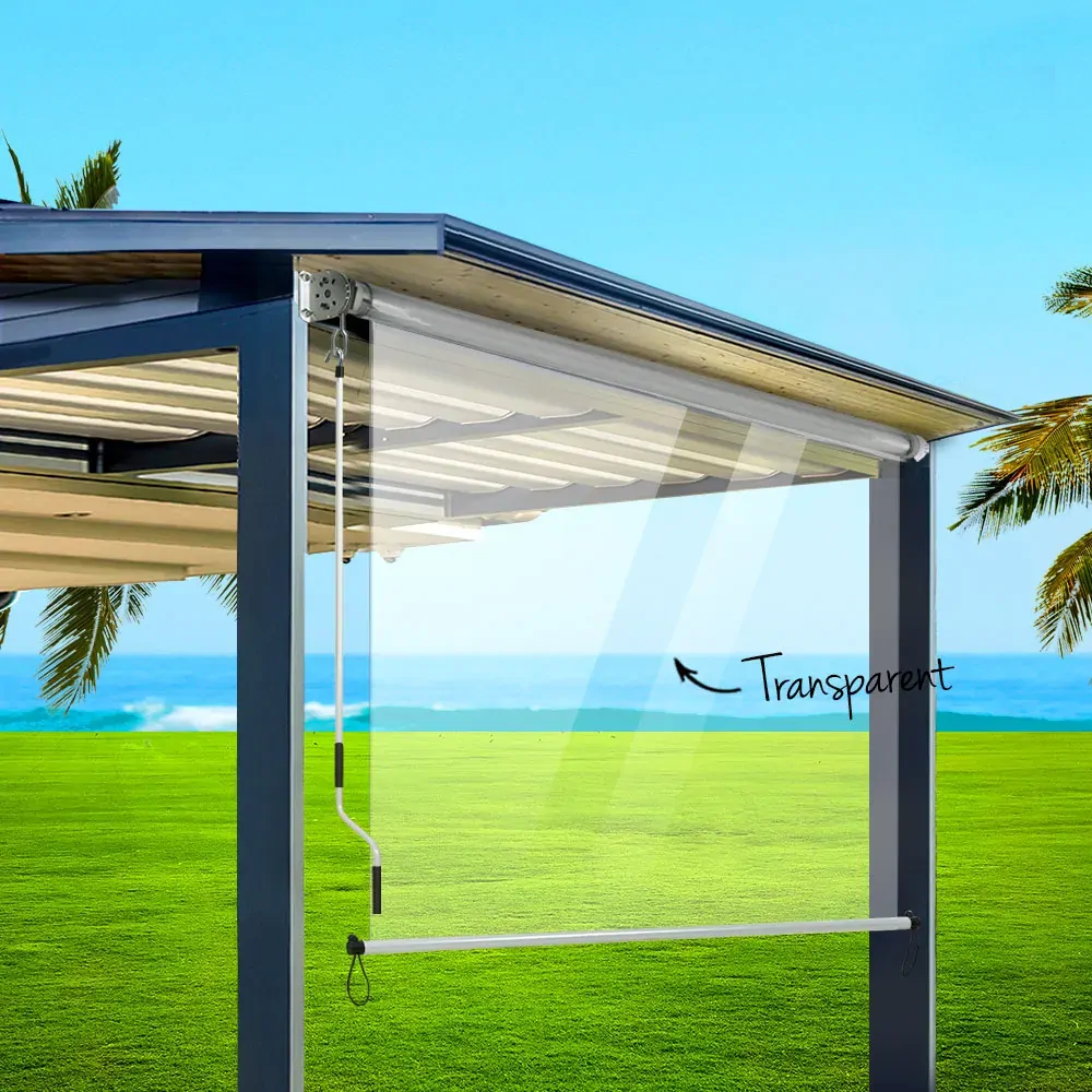 Outdoor Blind Roll Down Awning Canopy Shade Retractable Window Price