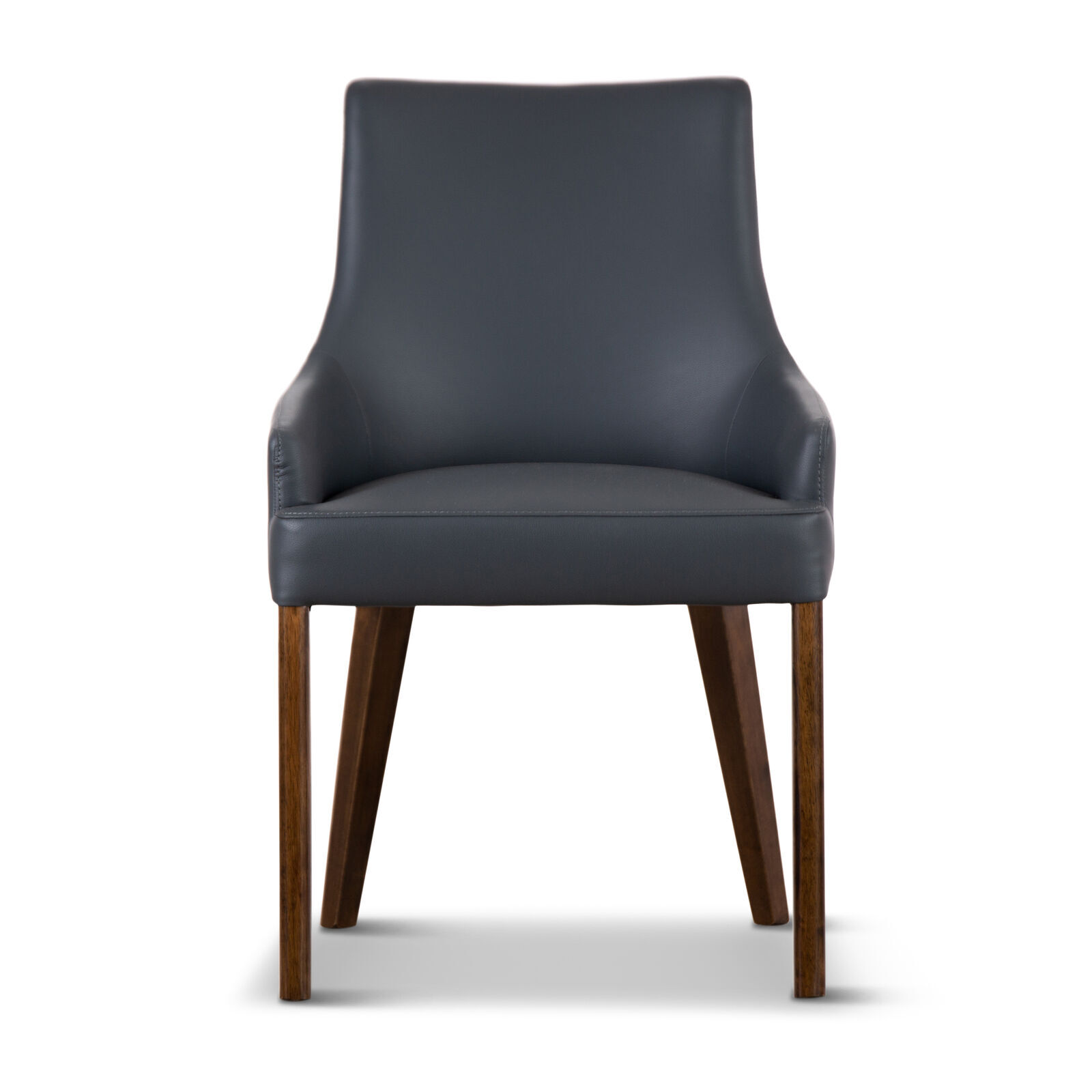 Tuberose Dining Chair PU Leather Solid Acacia Timber Wood Furniture Price