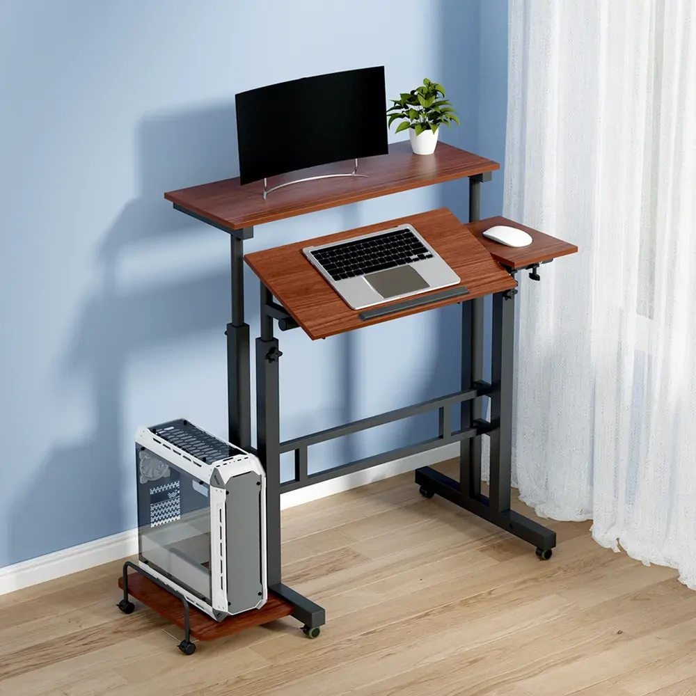 Twin Laptop Table Desk Price