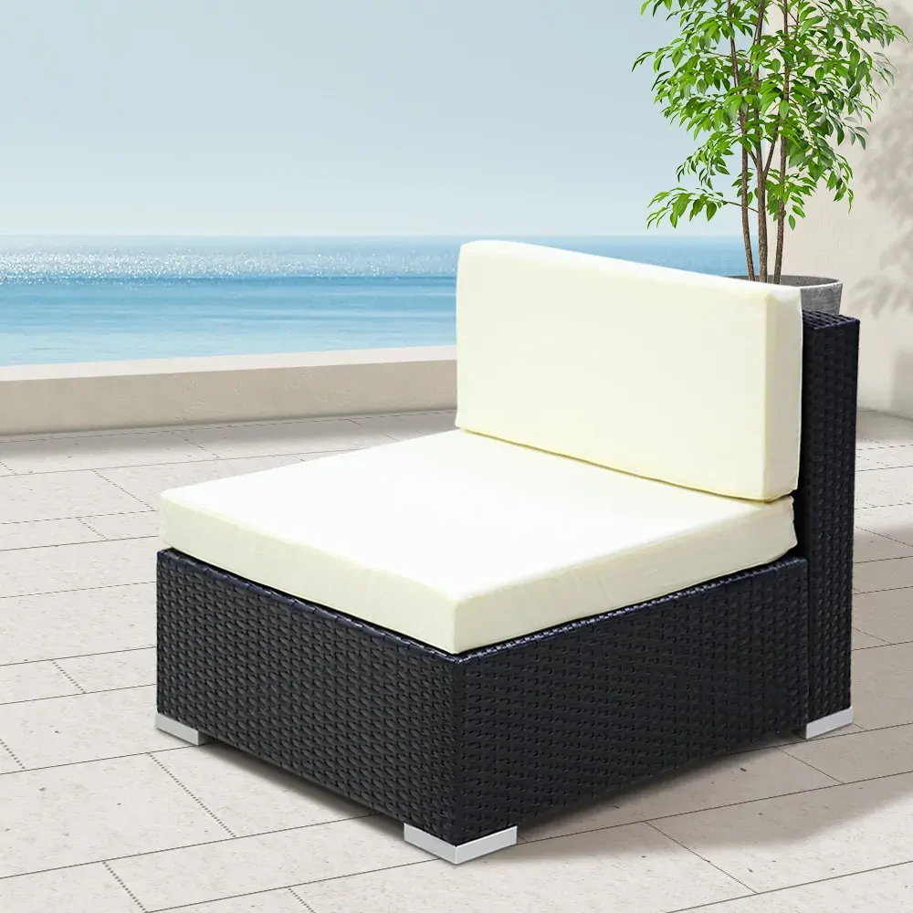 Outdoor Furniture Sofa Set Wicker Rattan Garden Lounge Chair Setting Price