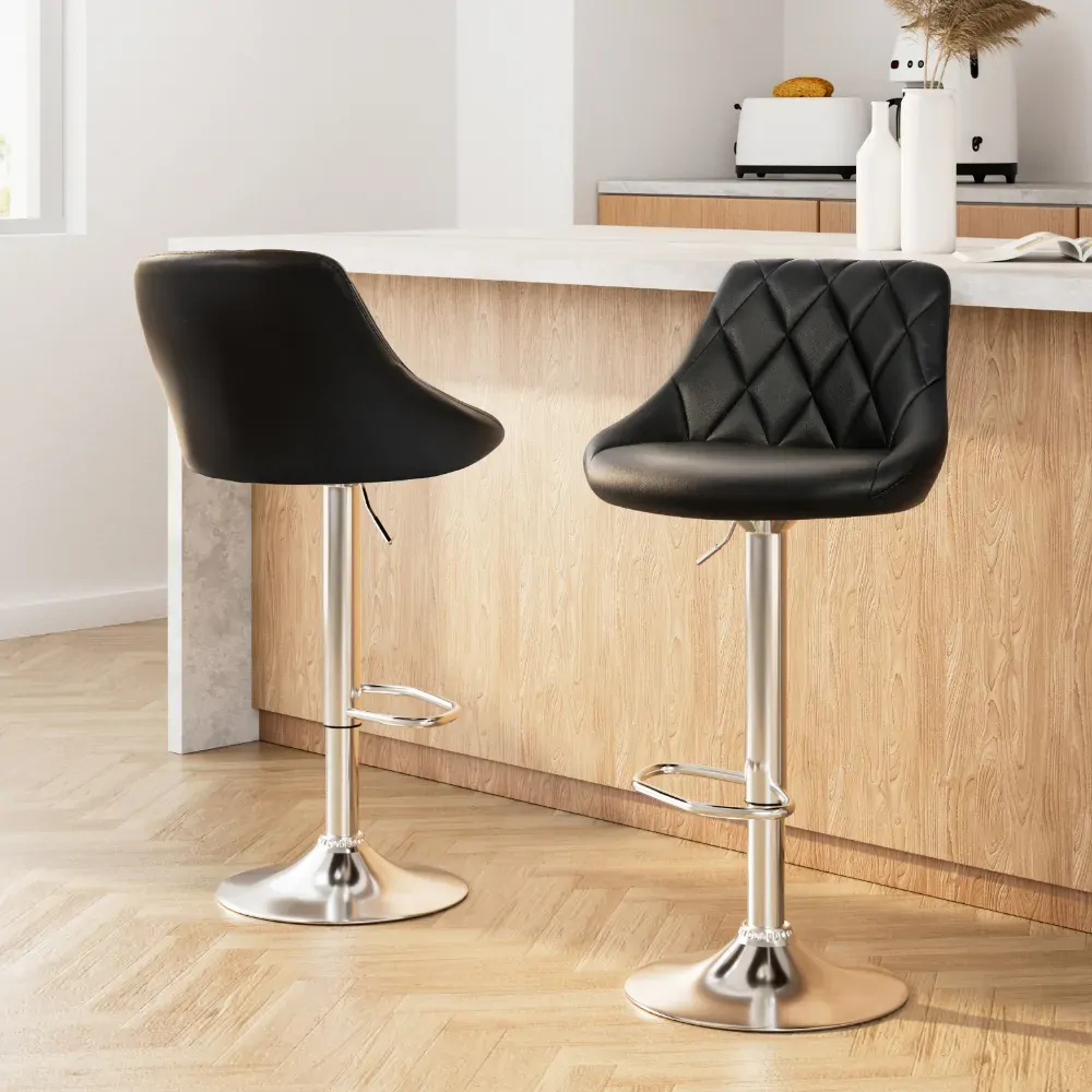 Bar Stools PU Leather Diamond Style Price