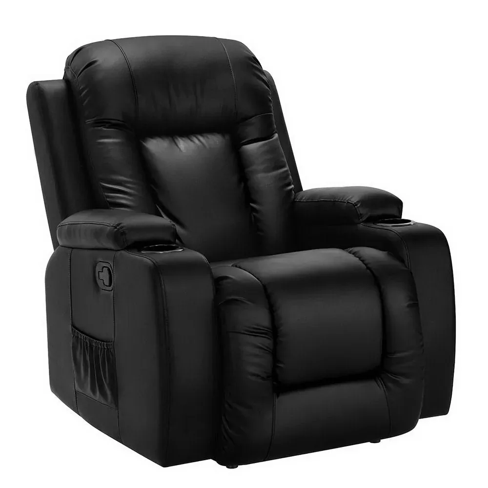 Electric Massage Chair Recliner Luxury Lounge Sofa Armchair Heat Leather Price
