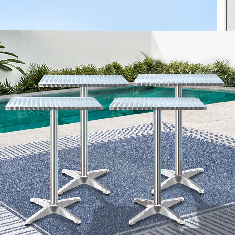 Outdoor Bar Table Indoor Furniture Adjustable Aluminium Price