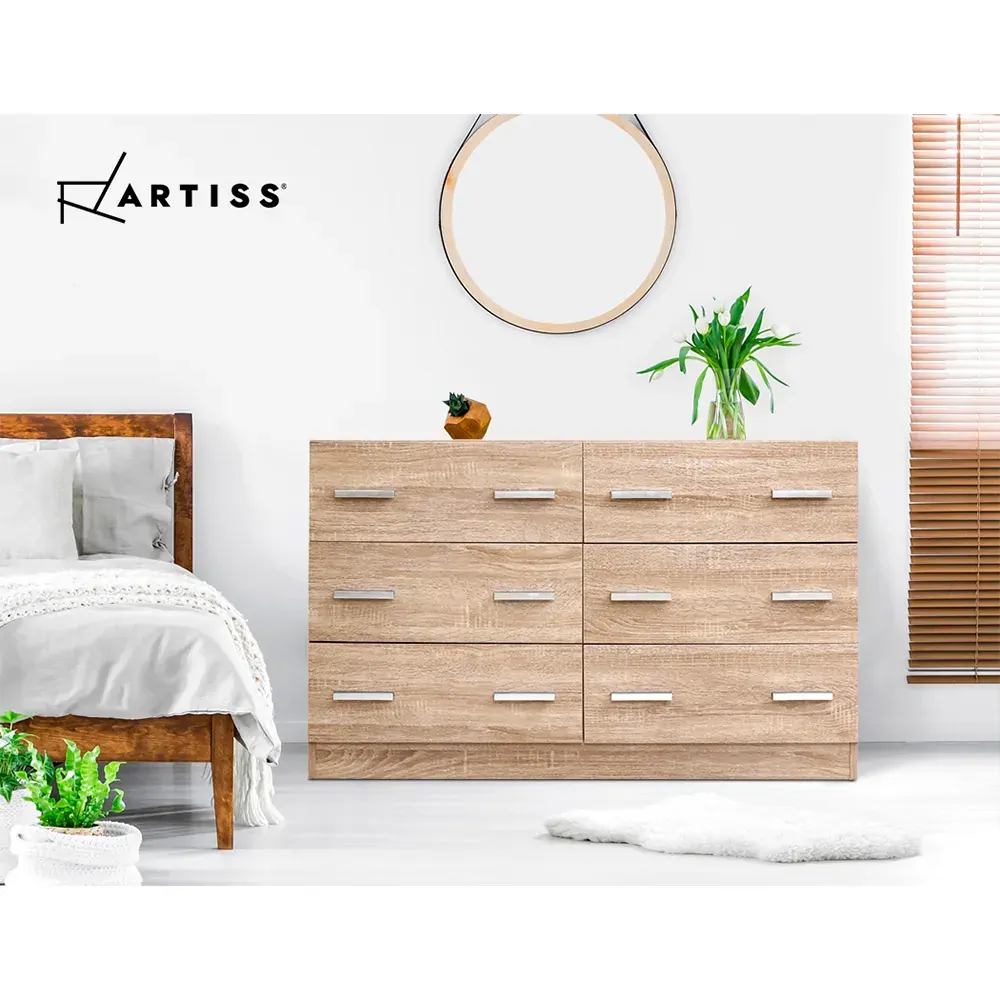 6 Chest of Drawers Cabinet Dresser Table Tallboy Lowboy Storage Wood Price