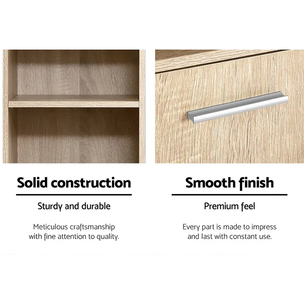 185cm Bathroom Cabinet Tallboy Furniture Toilet Storage Laundry Cupboard Price