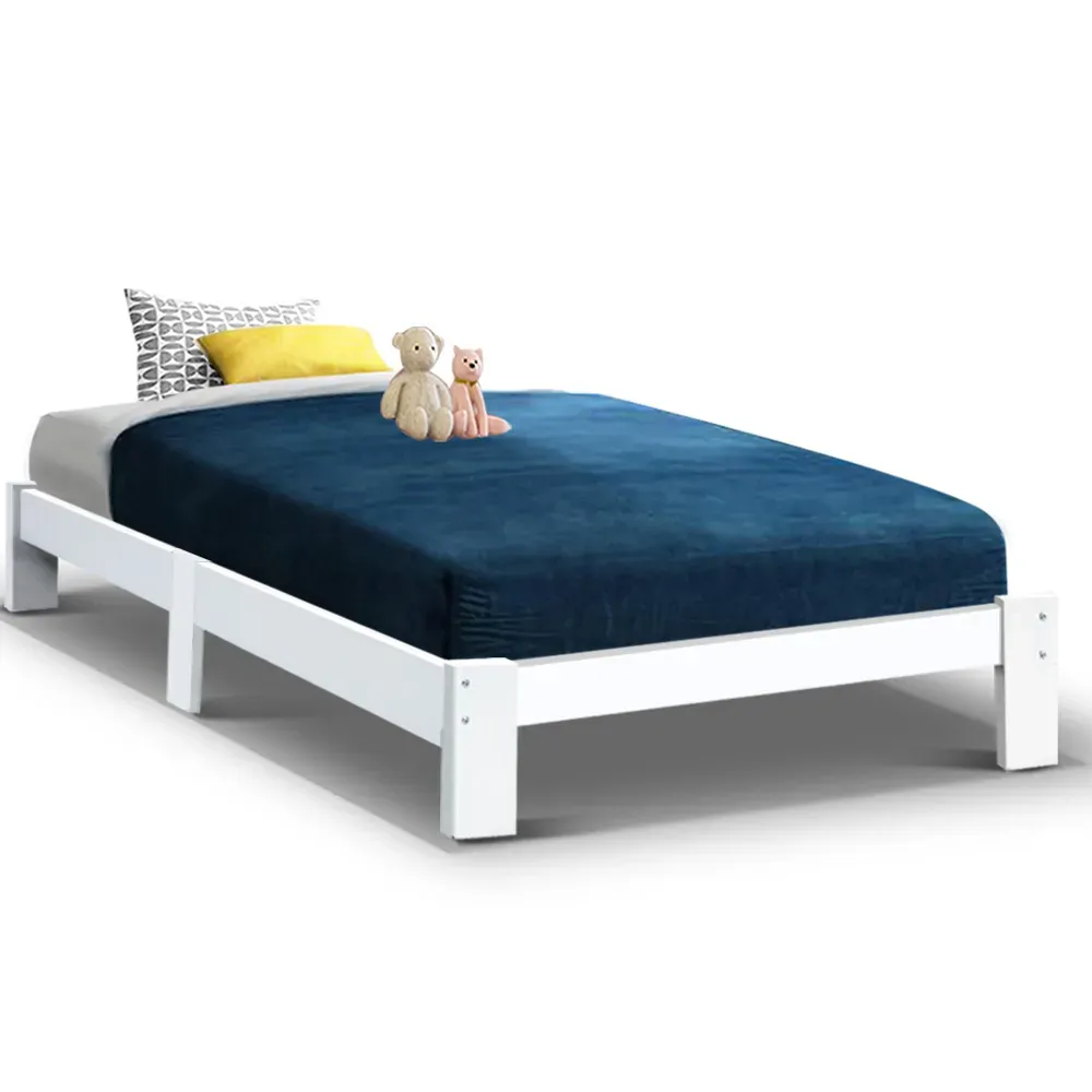 Bed Frame Wooden Mattress Base Timber Platform JADE Price