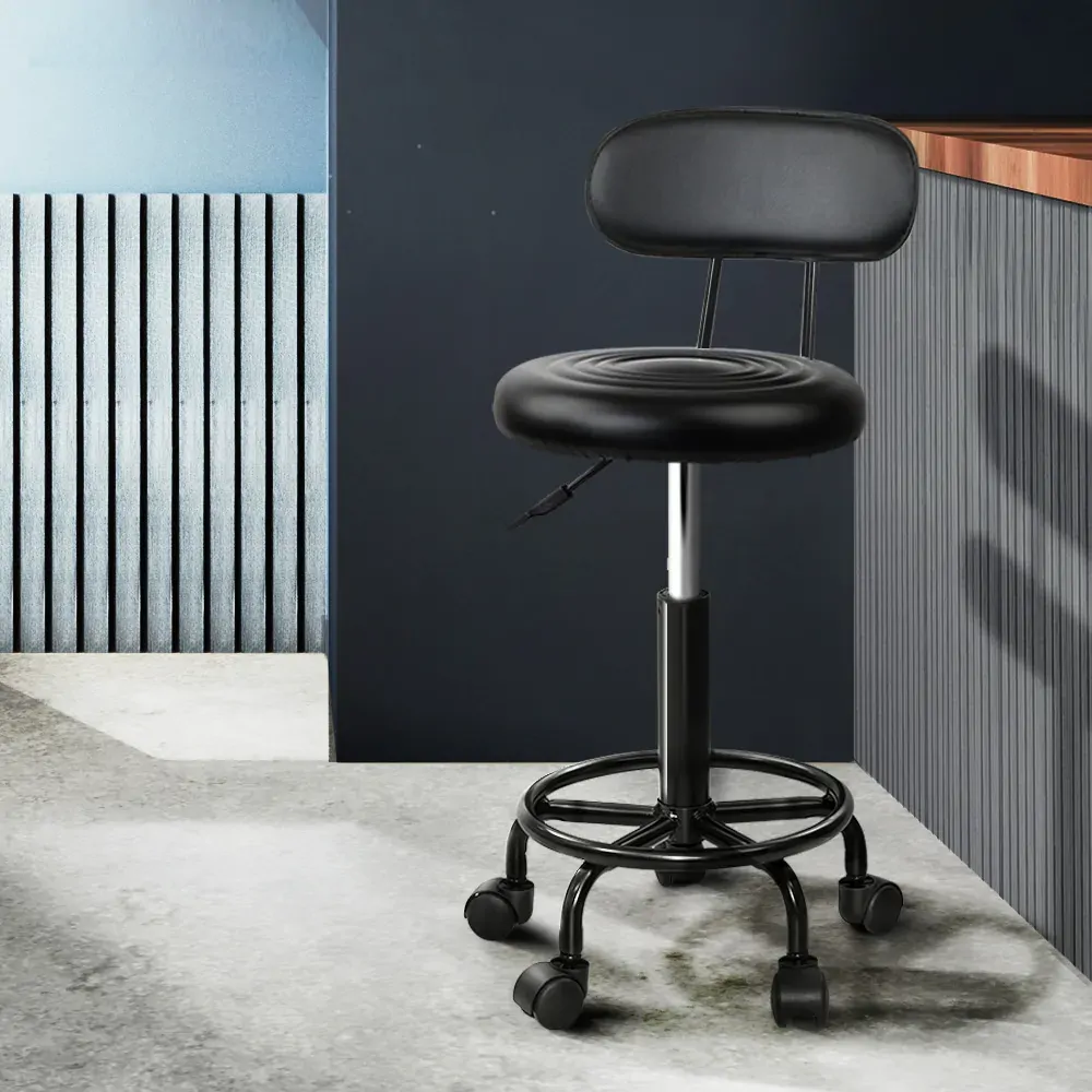 Salon Stool Swivel Chairs with Back Barber Beauty Hydralic Lift Price