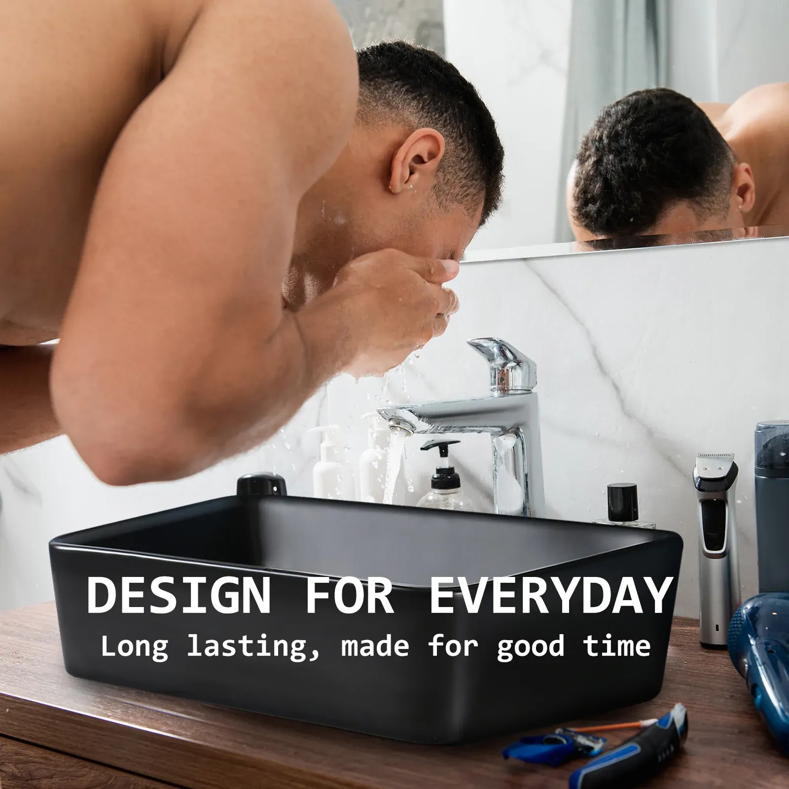 Muriel 48 x 37.5 x 13cm Ceramic Bathroom Basin Vanity Sink Above Counter Top Mount Bowl Price