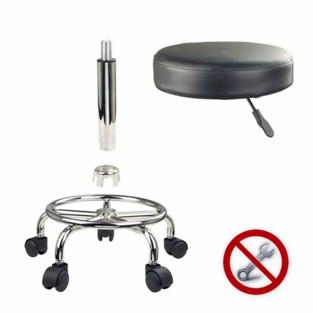 Forever Beauty Black Salon Barber Stool Swivel Price