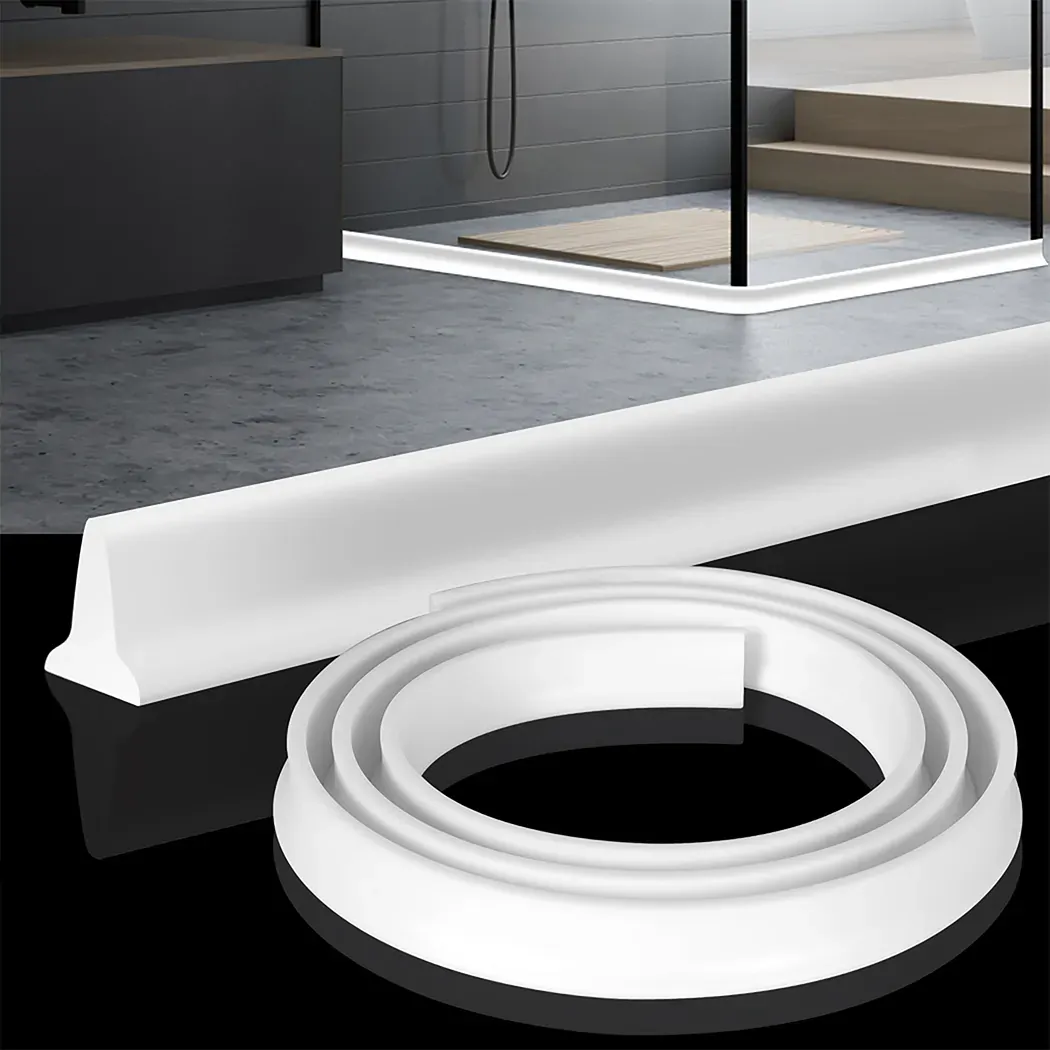 Rubber Silicone Shower Barrier Stopper Bathroom Waterproof Strip Price