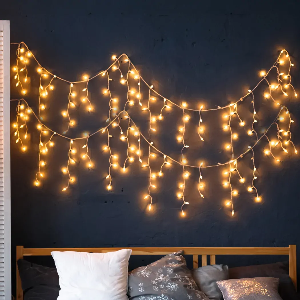 Curtain Fairy String Lights Wedding Outdoor Xmas Party Lights Warm White Price