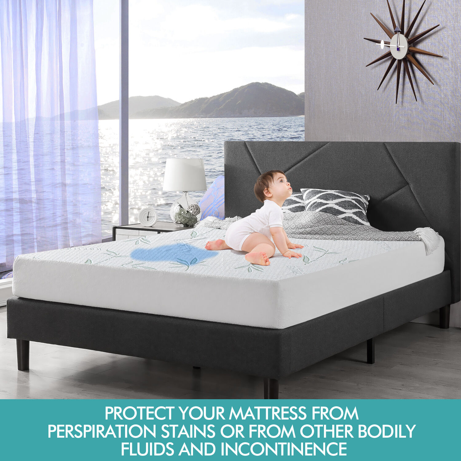 Fitted Waterproof Bed Mattress Protectors Covers Price