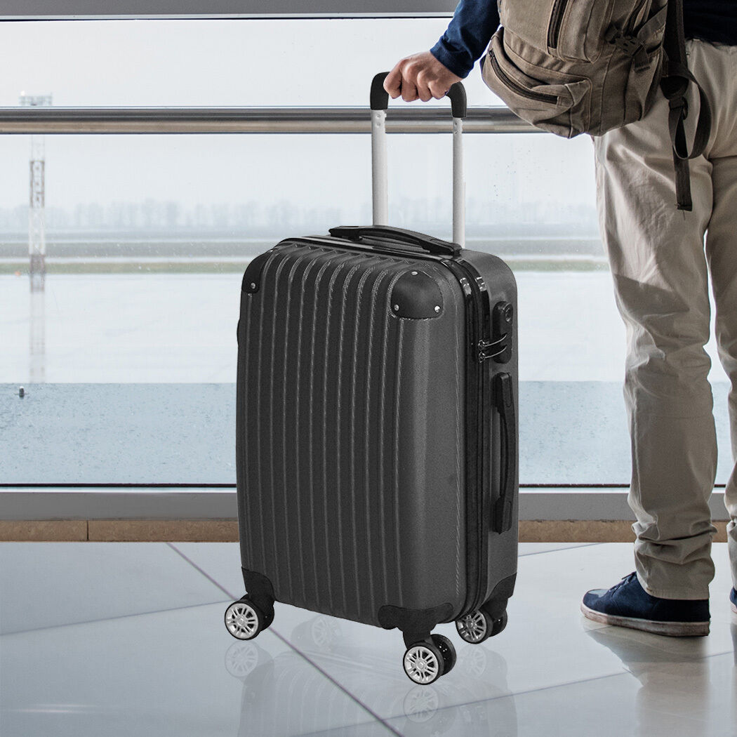 Cabin Luggage Suitcase Code Lock Hard Shell Travel Case Carry On Bag Trolley Price
